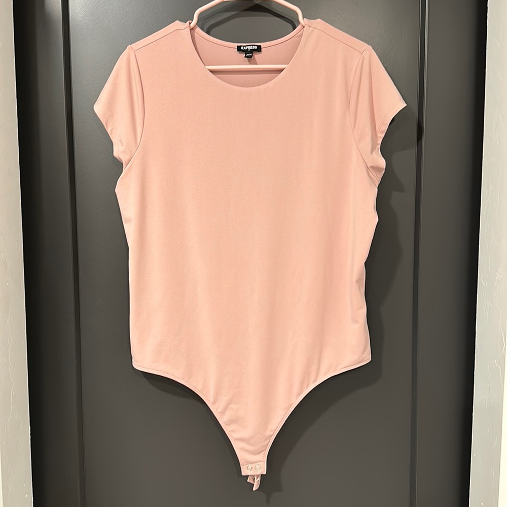Pink bodysuit